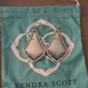 Grey Kendra Scott Earrings